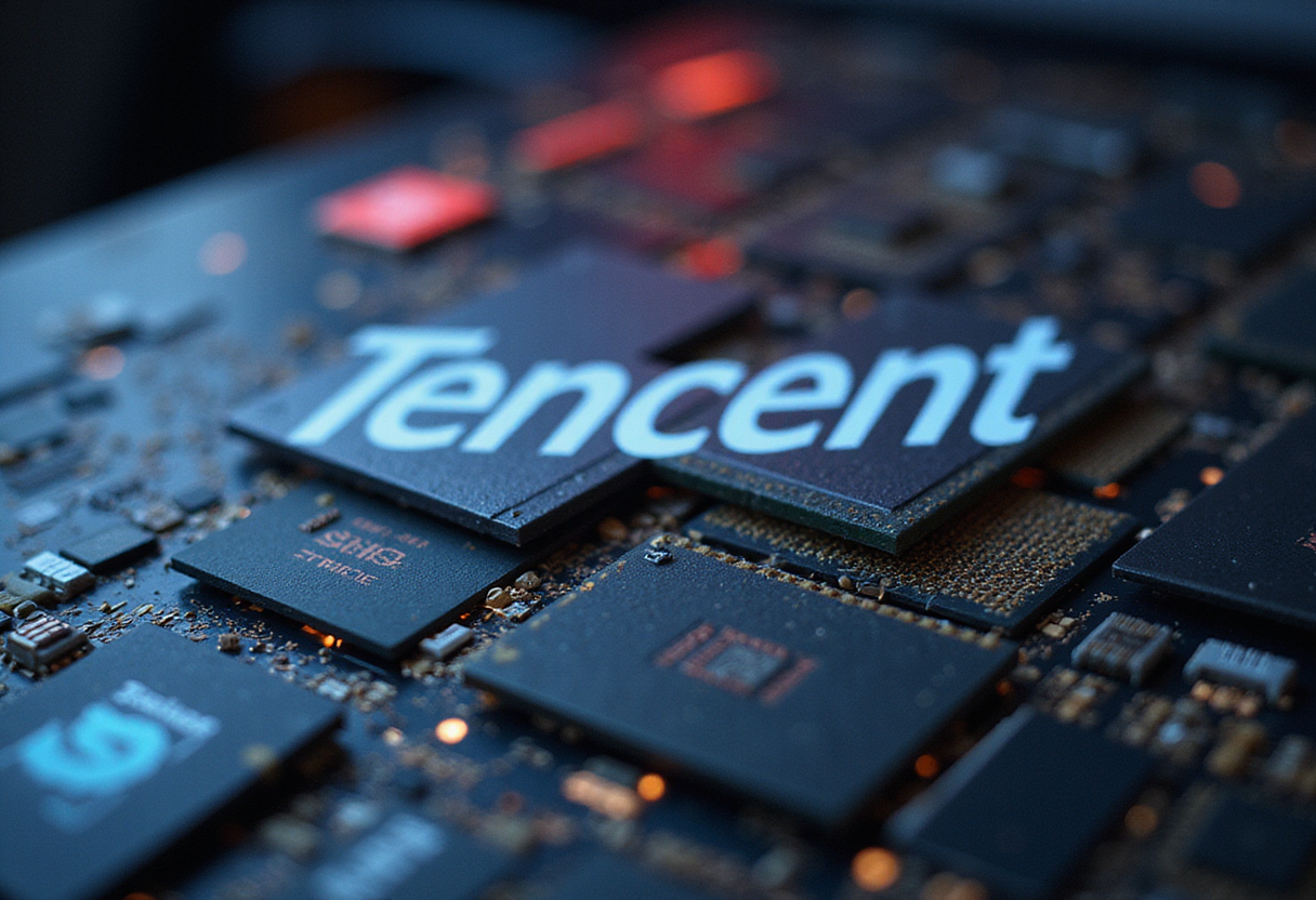 Tencent leases 100,000 AI chips from Oracle in $7 billion deal - Yahoo Finance