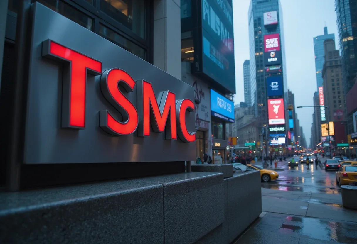 TSMC stock sinks despite record profit amid 'extremely robust demand' for AI chips - Yahoo Finance